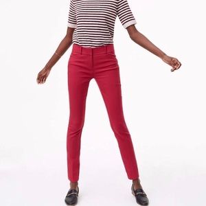LOFT Marisa Skinny Petite Pants (Pink)